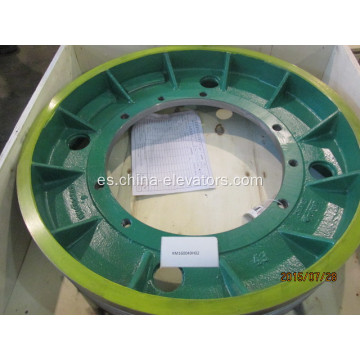 Polea de tracción KM160049H02 MX18 D750 para ascensores KONE